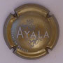 Marque : AYALA N° Lambert : 30 Couleur : Or et blanc, blanc de blancs Description : Blason et inscription AYALA   Emplacement : 