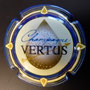 Marque : VERTUS N° Lambert : 2a - type 1 Couleur : Contour Bleu Description : Coopérative La Goutte d'Or. Goutte foncée  Emplacement : 106-01-04