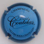 Marque : COUTELAS David N° Lambert : 14 Couleur : Bleu et noir, strié Description :  Nom de la marque  Emplacement : 