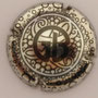Marque : BLIN - LAURENT Guy N° Lambert : 4 Couleur : Argent et noir, lettres noires Description : Initiales GB  Emplacement : 