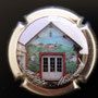 Marque : MASSONOT Philippe N° Lambert : 21 Couleur : Contour métal Description : Maison  Emplacement : 078-02-02