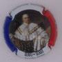 Marque : CAVA BARNILSN° Lambert : NR Couleur : Polychrome, contour bleu, blanc, rouge Description : Louis XVIII - nom de la marque  Emplacement : 