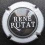 Marque : RUTAT René N° Lambert : 8a Couleur :  Fond noir, contour blanc, écriture blanche Description :  Nom de la marque  Emplacement : 