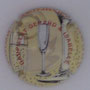 Marque : FONTAINE N° Lambert : NR Couleur : Fond crème Description : Coupe de champagne  Emplacement : 