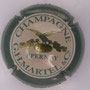 Marque : MARTEL GH & Co N° Lambert : 16 Couleur : Contour vert clair Description : Dessin d'un aigle posé sur un cartouche contenant la date 1869  Emplacement : 