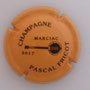 Marque : FRICOT Pascal N° Lambert : 26d Couleur : Fond orange et noir Description : Banjo  Jazz Marciac 2017 - nom de la marque  Emplacement : 