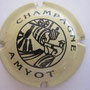 Marque : AMYOT  N° Lambert : 6 Couleur : Crème et noir Description : Métier de la cave  Emplacement : 001-08 -04