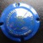 Marque :   Potier N N° Lambert : 1 Couleur :  Bleu et or Description :  Initiales NP dans   blason surmonté d'une couronne Emplacement : 