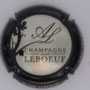 Marque : LEBOEUF Alain N° Lambert : 9 Couleur : Argent, contour noir Description : Initiales et nom de la marque  Emplacement :