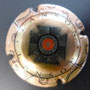 Marque :   LANSON N° Lambert : 102a Couleur : Contour rosé, or foncé Description : Maison fondée en 1768  Emplacement : 