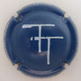 Marque : TAILLIET Thierry N° Lambert : 2 Couleur : Bleu et blanc Description : Initiales stylisées "TT" - Nom de la marque   Emplacement : 