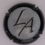 Marque : AUBRIOT Laurent N° Lambert : 5 Couleur : Argent, contour noir Description : Initiales en lettres noires Emplacement : 
