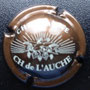 Marque : AUCHE (Charles de) N° Lambert : 9 Couleur : Marron et crème Description : Oiseau tenant un rameau   de vigne  Emplacement : 
