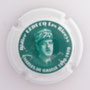 Marque : LEDUCQ Didier N° Lambert : NR Couleur : Vert, contour blanc  Description : Général de Gaulle - nom de la marque   Emplacement :
