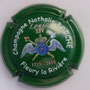Marque : BOUCHE Nathalie N° Lambert : 3-5 Couleur : Vert et blanc Description : Bicentenaire Louis XIV - nom de la marque  Emplacement : 
