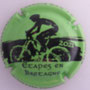 Marque : COLLIN Olivier N° Lambert : 21a Couleur : Polychrome, fond vert Description : TDF 2021 étape en Bretagne - cycliste - nom de la marque Emplacement :