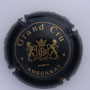Marque : BREMONT Bernard N° Lambert : 9 Couleur : Noir et or Description : Initiales BB dans blason surmonté d'une couronne et entouré de deux lions  Emplacement : 016-03-05