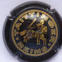 Marque : TAITTINGER N° Lambert : 80 Couleur : Noir Description : Cavalier. Petit dessin. Nom de la marque  Emplacement :