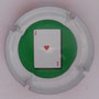Marque : GENERIQUE  N° Lambert : 824c Couleur : Polychrome Description : Jeton de 100 - coeur 1  Emplacement : 
