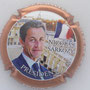 Marque : MIGNON Pierre N° Lambert : 73g Couleur : Contour or Description : Nicolas Sarkozy nom de la marque Emplacement : 