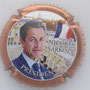 Marque : MIGNON Pierre N° Lambert : 73g Couleur : Contour or Description : Nicolas Sarkozy nom de la marque Emplacement : 