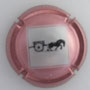 Marque : VIGNERONNE (la) N° Lambert : 22b Couleur : Rosé Description : Cheval tirant une charrette  Emplacement : 