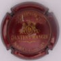 Marque : DANTENY - MANGIN N° Lambert : 2 Couleur : Bordeaux et or Description : Initiales dans un blason couronnée soutenue par deux lions - nom de la marque Emplacement : 