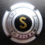 Marque : SOUTIRAN N° Lambert : 10 Couleur : Fond Argent. Adresse internet sur le contour Description : Lettre S doré dans un cartouche rond noir  Emplacement : 