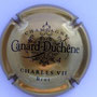 Marque : CANARD - DUCHENE N° Lambert : 75f Couleur : Or et noir Description : Armoiries, petit sabre, petites lettres. Charles VII brut   Emplacement : 