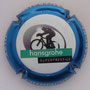 Marque : VAUTRAIN Marcel N° Lambert : 93 Couleur : Contour bleu métallisé, fond blanc Description : Cyclocross - nom de la marque  Emplacement : 