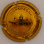 Marque : BIJOTAT Marc N° Lambert : 12 Couleur : Or et noir Description : Initiales BM dans blason et nom de la marque Emplacement : 