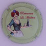 Marque : BLANCHARD - PUBLIER N° Lambert : NR2 Couleur : Vert en relief Description : Restaurant La Madelon - Nom de la marque  Emplacement : 