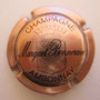 Marque : MARGUET BONNERAVE N° Lambert : 10 Couleur : Rosé et noir Description : Nom de la marque dans un double cercle Emplacement : 