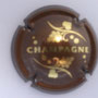 Marque : GENERIQUE  N° Lambert : 766e Couleur : MarronDescription : Inscription Champagne en lettres capitales et bulles  Ref perso : 