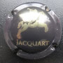 Marque : JACQUART N° Lambert : 17x - dessus noir Couleur :  Cheval or, contour   métal strié Description : Cavalier sur cheval   ailé  Emplacement : 