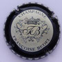 Marque : BEDELFrançoise N° Lambert : 4 Couleur : Fonds gris-crème, contour noir Description : Initiales et nom de la marque  Emplacement : 