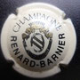 Marque : RENARD - BARNIER N° Lambert : 2 Couleur : Crème, noir et or Description : Blason couronné  Emplacement : 