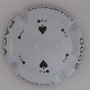 Marque : PESSENET Didier N° Lambert : NR2 Couleur : Fond blanc Description : 2 de pique  Emplacement : 