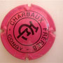 N° Lambert : 17 Couleur : Rose et noir Description : Lettres FC dans un cercle  Emplacement : 024-03-01