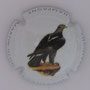 Marque : MARTIN - GLOD N° Lambert : 1a  Couleur : Fond Blanc Description : Aigle de Verreaux - Nom de la marque sur le pourtour  Emplacement : 