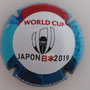 Marque : VEZIEN Marcel N° Lambert : 145 Couleur : Fond blanc, contour bleu Description : Coupe du monde de Rugby - Japon 2019 - Nom de la marque  Emplacement : 