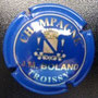 Marque : BOLAND JM N° Lambert : 3 Couleur : Bleu et or Description : Nom de la marque au-  dessous d'un blason de la champagne   encadré de deux coupes  Emplacement : 
