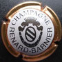 Marque : RENARD - BARNIER N° Lambert : 9a or mat Couleur : Contour cuivre Description : Blason couronné  Emplacement : 