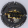 Marque : MOET & CHANDON N° Lambert : 193 Couleur : Gris-noir Description : Inscription 1743 couronnée et nom de la marque  Emplacement : 