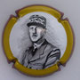Marque : MIGNON Pierre N° Lambert : 37f Couleur : Contour bordeaux, cercle or Description : Général de Gaulle - nom de la marque   Emplacement : 