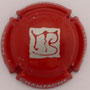 Marque : BUSIN Michel N° Lambert : 2 Couleur : Rouge et argent Description : Initiales en lettres rouge dans un carré argent - nom de la marque sur le pourtour Emplacement : 