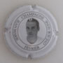 Marque : FEVRIER Jean Marie N° Lambert : 15 - coiffé Couleur : Blanc et noir Description : Portrait d'un homme - défaut dans les cheveux   Emplacement : 