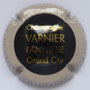Marque :  VARNIER - FANNIERE N° Lambert : 4 Couleur : Contour gris-crème  Description : Nom de la marque  Emplacement : 