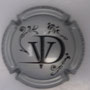 Marque : DELAGARDE - DELOZANNE N° Lambert : 6 Couleur : Gris et noir Description : Initiales et nom du producteur  Emplacement : 