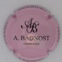 Marque : BAGNOST Arnaud N° Lambert : 14 Couleur : Rose et noir Description : Initiales stylisées - nom de la marque  Emplacement : 